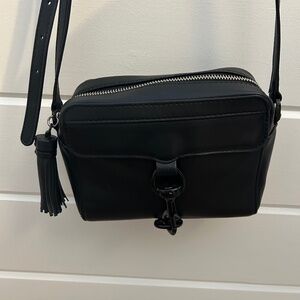 Rebecca Minkoff Cross Body Black Leather Bag